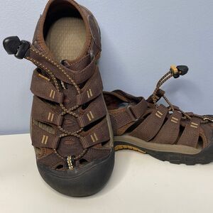 KEEN Newport H2 Kids Sport Sandal Brown Unisex Size 3